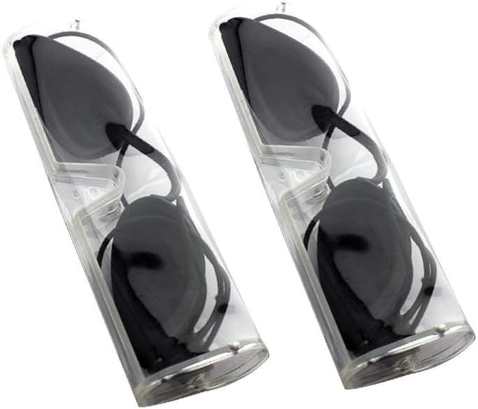 Supvox IPL Glasses Tanning Bed Goggles Eye Protection UV Black Glasses