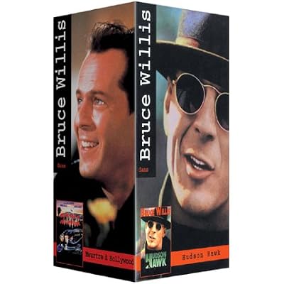 Coffret Bruce Willis 3 VHS : Pi&egrave;ge en eaux troubles / Hudson Hawk / Meurtre &agrave; Hollywood