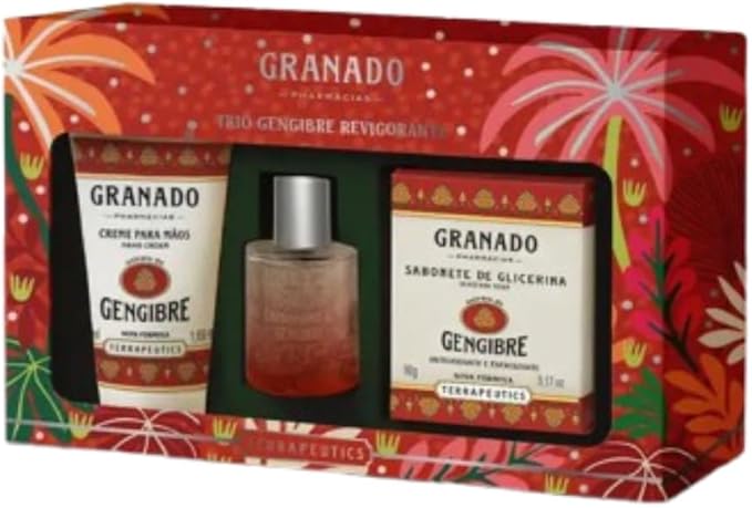 Granado Kit, Terrapeutics, Trio Gengibre Revigorante