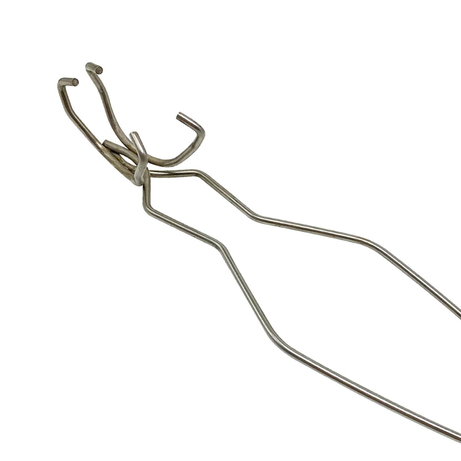 Pinza Per Crogiolo In Acciaio - Morsetto Per Forni Fusione Oro E Laboratorio - Foto 3