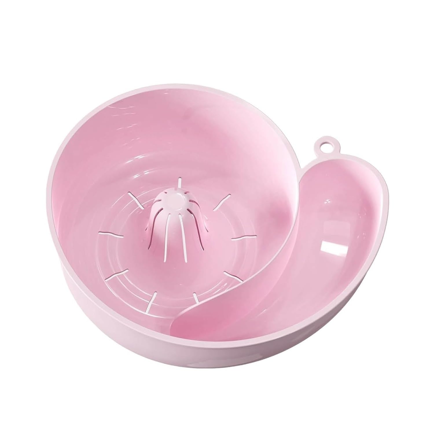 Zwerlin Snail Shape Drain Basket Vegetable and Fruit Washer, Snail-Shaped Berry Washer Spinner Bowl, Portable 2-in-1 Drainer & Washing Basin for Home Kitchen, Salad Prep, Cleaning, Sink Colander Tool-image-21