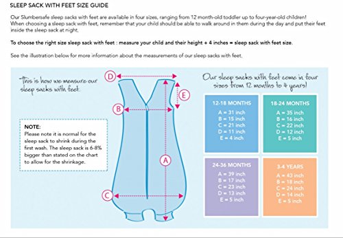 Sacco nanna estivo con piedi 0.5 tog - Strisce blu...