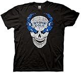 WWE Stone Cold Steve Austin 3:16 Skull Mens Black T-Shirt (X-Large)