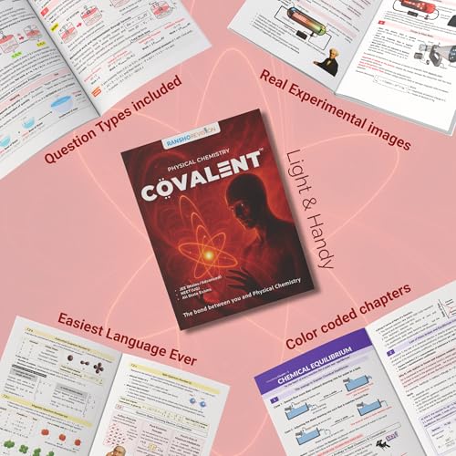 Image of COVALENT MASTER COMBO-Complete Organic, Inorganic and Physical chemistry for JEE mains | Easy language | Real life images | Daily life applications| ... JEE Mains-Advance Syllabus and Patterns