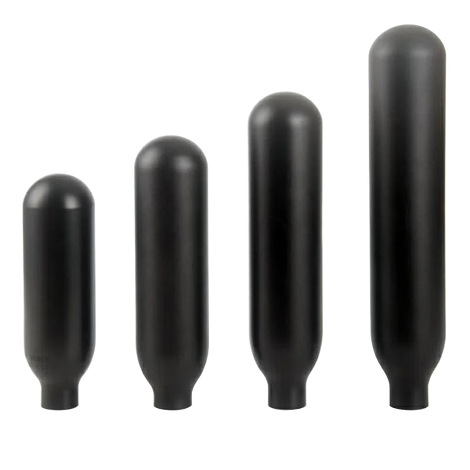 1 pcs 300BAR 4500PSI 0.22/0.3/0.35/0.45L Réservoir d'air en Aluminium Accessoires Souples Compresseur Bouteille de gaz CO2 Cilindro for Aquarium de plongée(0.22 L)