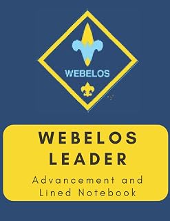 Webelo Leader Advancement and Lined Notebook