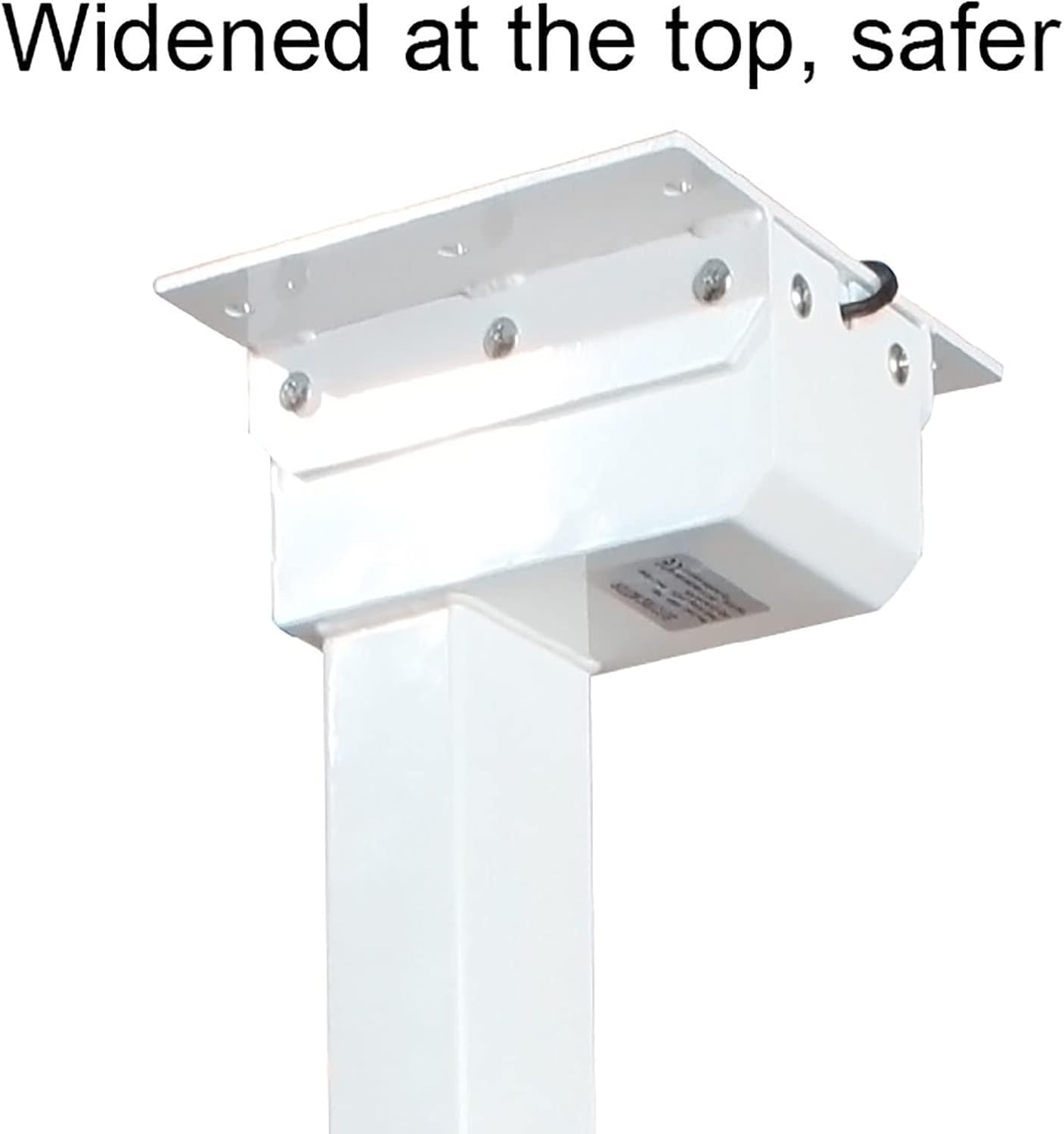 Ceiling TV Mount Bracket, TV Stand, Height Adjustable Motorized Ceiling TV Mount, Remote Control and Dual Control Switch, Adjust The Distance Between The Left and Right Hole (Black