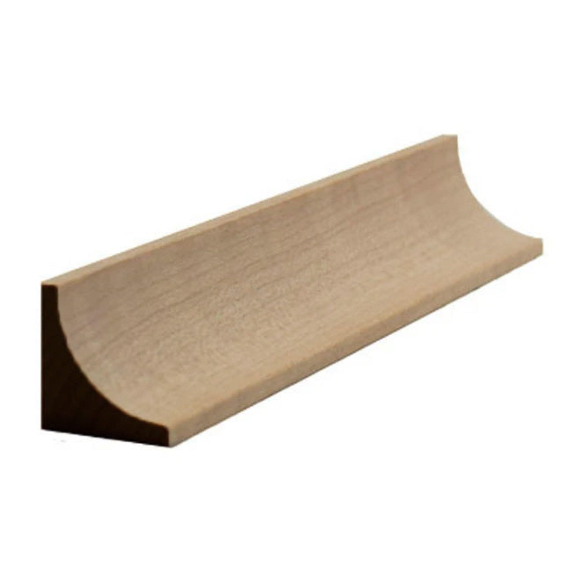 EWCR40 Unfinished Maple Cove Crown Molding - 3/4" X 3-3/4", 2-5/8" High, 94" Length