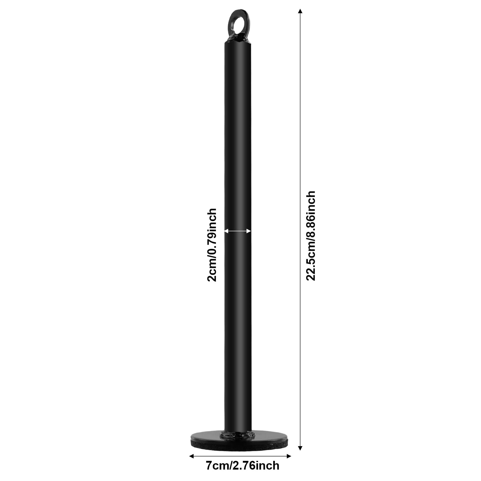 Szpilka do ładowania obciążeń hantelowych, Loading Pin, szpilka do ładowania płyt wagowych fitness, Weight Stack Pin, Ø20 x 320 mm, wytrzymałość 100kg, akcesoria fitness do wyciągu linowego dla
