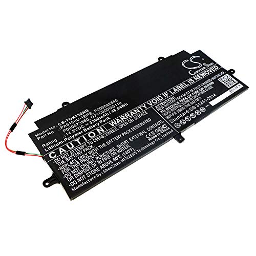 TCTK Laptop Akkus 3300mAh Kompatibel mit [Toshiba] KIRA 13 Kirabook, KIRA-101, KIRA-102, KIRA-10D, KIRA-AT01S, Kirabook U930t-B, PSU8SA-00C006, PSU8SA-00C00T, PSU8SA-00T00U, PSU8SA-00U00T, PSU8SA-00V