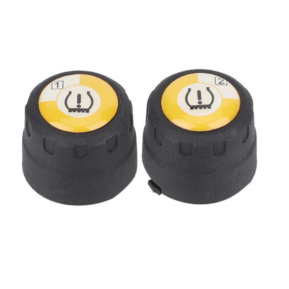 Motorrad BT TPMS Drahtloses Reifendruck-Temperaturüberwachungssystem für IOS/mit 2 Sensoren, Sicheres Fahren für Biker