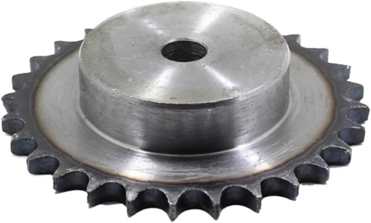Industrial helical Gear 06B 28 Teeth to 50 Teeth Sprocket Wheel Chain Gear Industrial A3 Steel Suitable for 06B Roller Chain Pitch 9.525mm (Size : 39 Teeth)