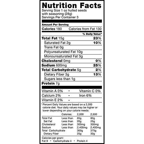 Spitz Cracked Pepper Flavored Sunflower Seeds, 6 oz Bag (Pack of 12)
