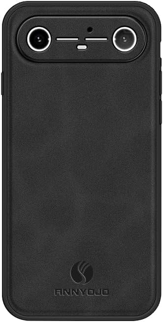 Case Compatible with Tecno Spark Slim 5G, Compatible with Tecno Spark Slim 5G Matte Leather Phone Case Black.