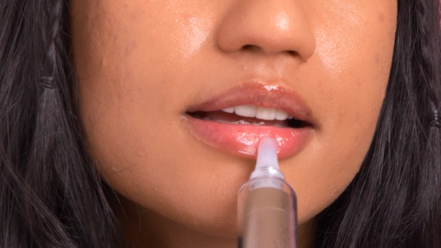 peach c lip gloss Peach Holiday Tint