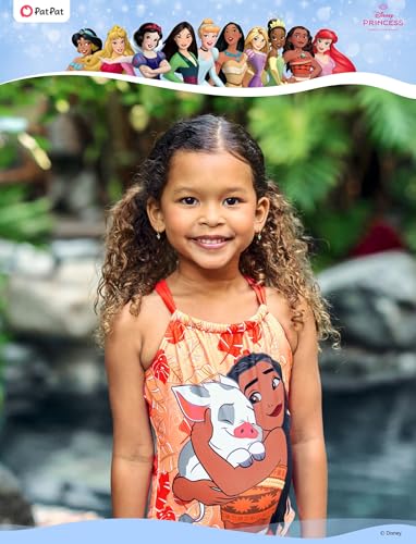 Image of Disney Stitch Marvel Frozen Elsa Girls Swimsuits UPF 50+ One Piece Bathing Suits Sport Summer Swimwear for Kids Size 3-13Y