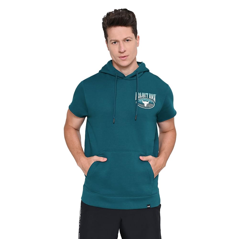 Under Armour Pjt Rck Q1 SS Icon Fleece HD Kapüşonlu Sweatshirt Erkek