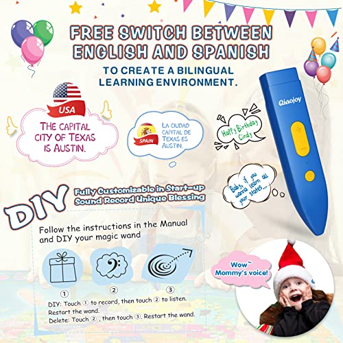 V2 Interactive Kids Map Bilingual United States Map for Kids Learning, Educational Talking USA Map Poster Geography Games Personalized Kids Toys for Boys & Girls Ages 3-12 - Image 3