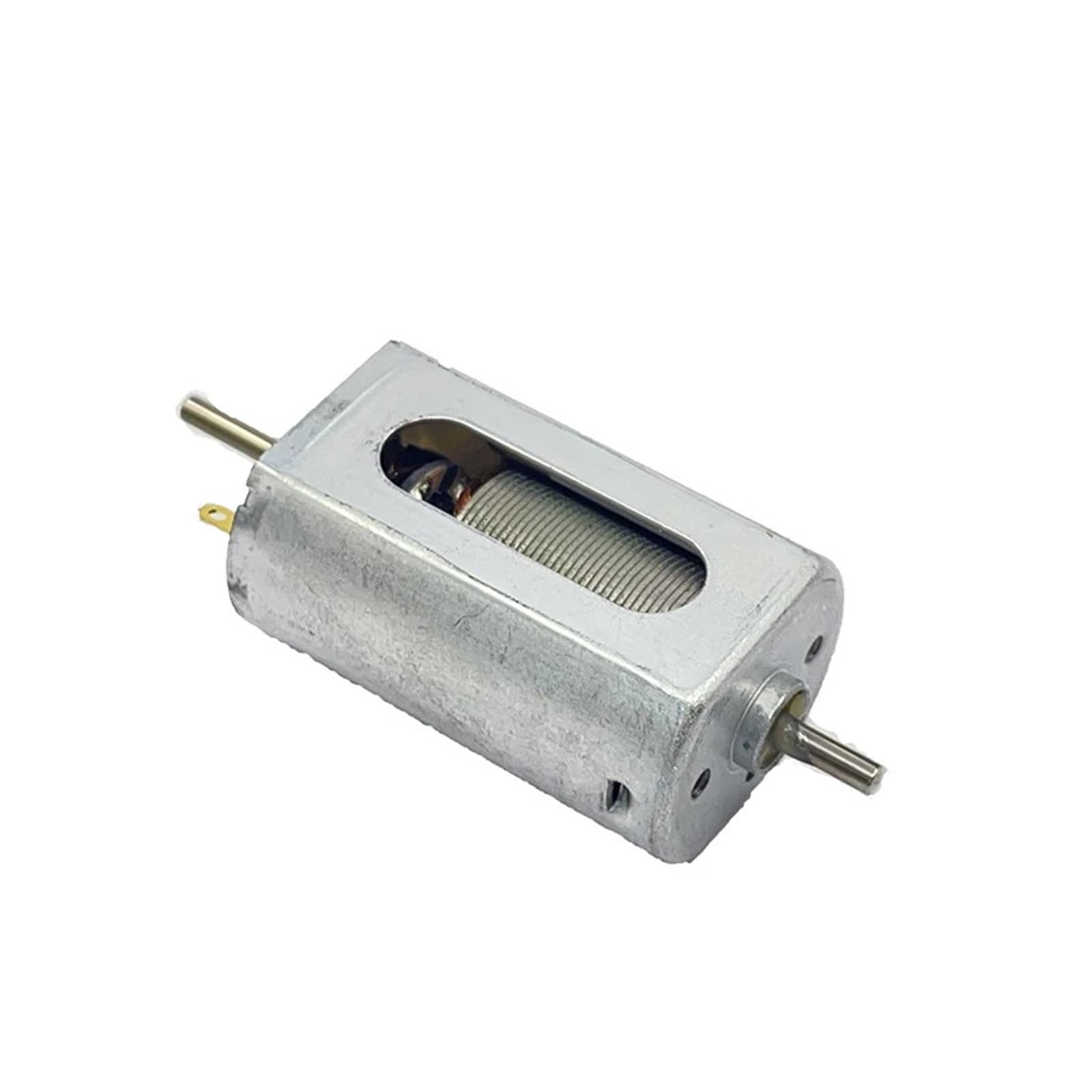 HSMQUBDBX FK-180SH Carbon Brush Electronic Starter DC 6V 9V 12V 15000RPM High Speed Dual 2mm Shaft Engine DIY
