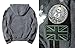 Duty Call Cosplay Costume Simon Riley Fleece Hoodies Jacket TF 141 Ghost Team Uniform With Armbands Face Scarf (Medium, Simon Riley Jacket)
