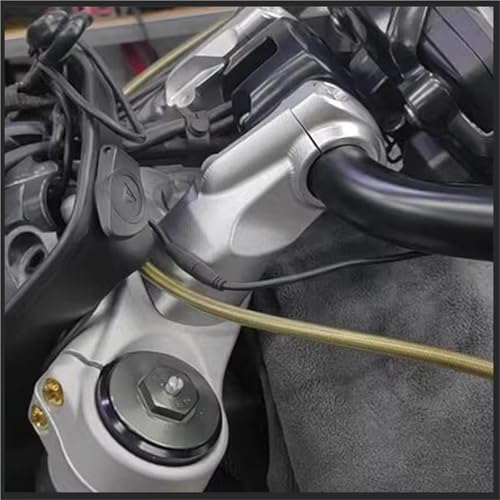 Accessoires moto Triumph Rocket 3R rehausse guidon silver