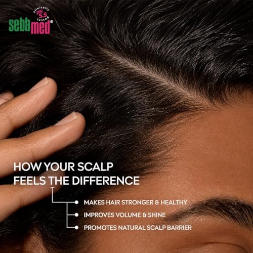 Image of Sebb Med Hair Care Everyday Shampoo | pH 5.5 Clinically Tested | Soothing Shampoo for Sensitive Scalp | Hydrating & Mild Formula for Daily Use