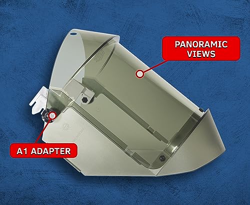 TCG12 Series 12 Cal Arc Flash Shield Oberon avec adaptateur A1 pour casque de chantier - 4