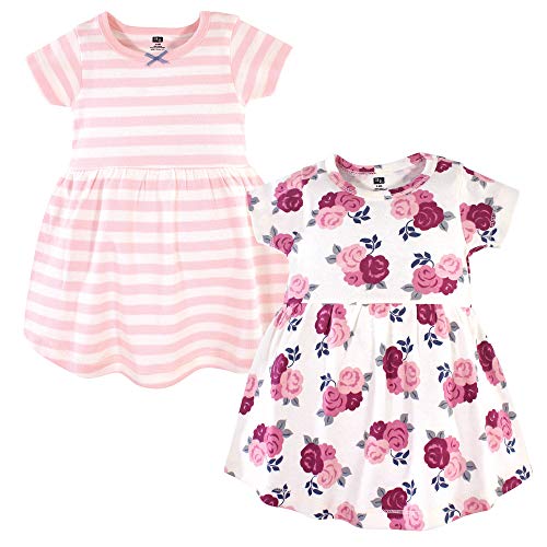 Image of Hudson Baby Girl's Cotton Dresses