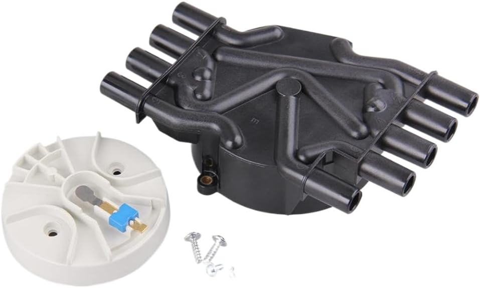 Distributor Cap D303A DR2031G 3D1063 51-4260 Compatible With 1996 1997 1998 1999 200 Vortec V8 5.0L 5.7L Engine
