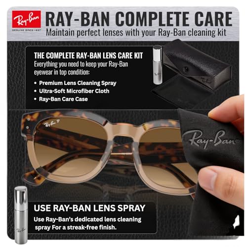 Image of Ray-Ban RB0298S MEGA HAWKEYE Square Shaped Sunglasses for Men & Women with Official RAYBAN Eyewear Kit