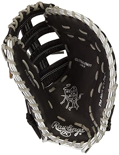 ローリングス(Rawlings) 軟式 HOH® MULTI MATERIAL SHELL [ファーストミット] 野球用 グラブ グローブ 左投げ ブラック/クロコダイル サイズ13.0インチ GR1FHMMFM19 2枚目