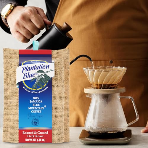 Plantation Blue Jamaica Blue Mountain Dark Roast Coffee