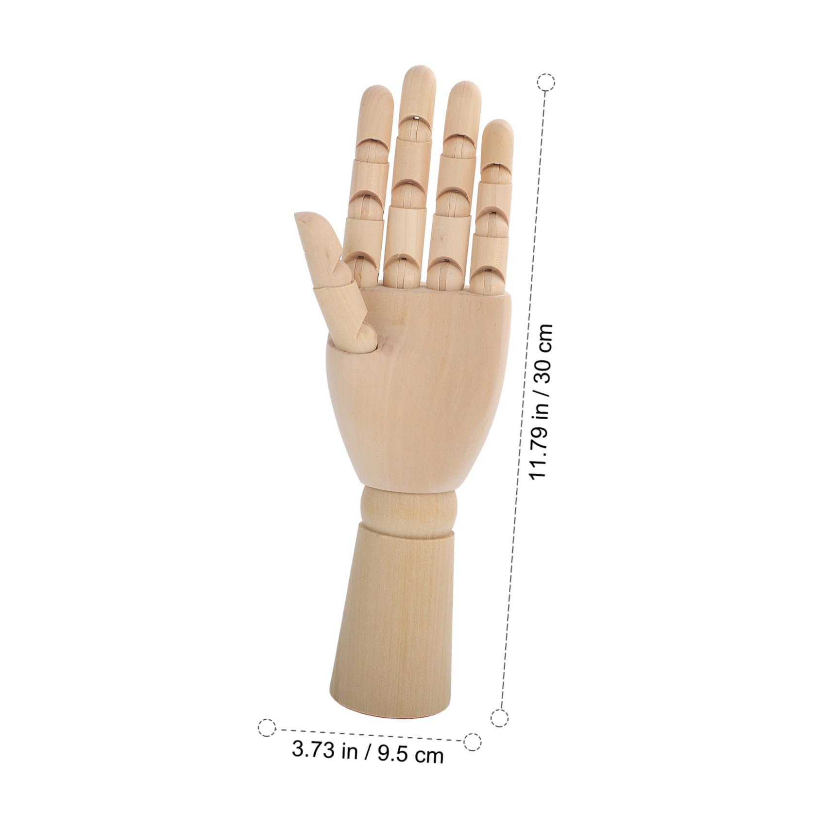 Bewegliches Handmodell mit Flexiblen Fingergelenken für Kunstwerke und Schreibtischdekoration Vielseitig Formbar