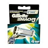 Gillette mach-3 Cartridge – Pack de 4 Gillette mach-3 Cartridge – Pack de 4