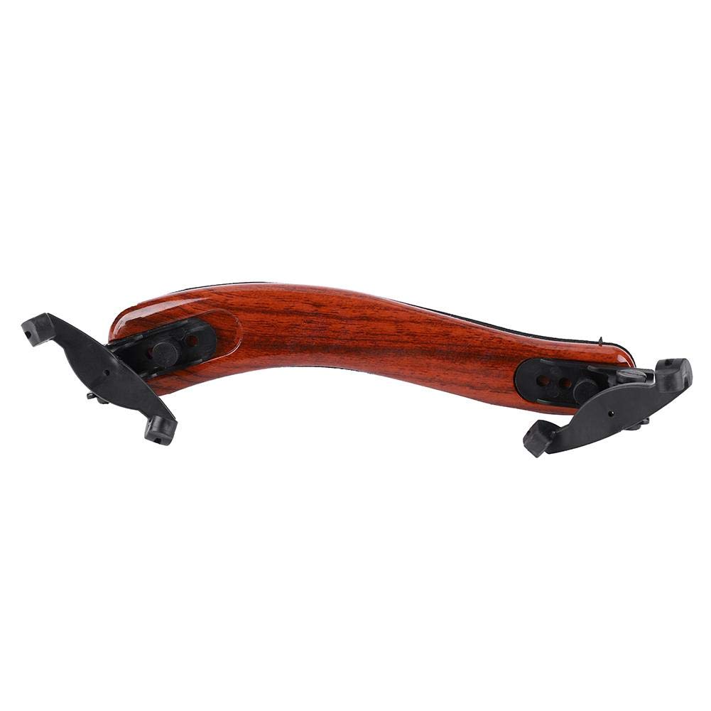 Keenso Violin Schoudersteun, 4/4 3/4 massief houten viola schoudersteun, verstelbaar, robuust accessoire voor muziekinstrumenten