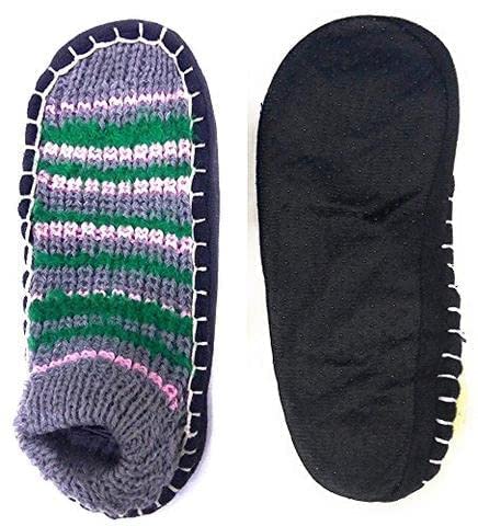DISOLVE Indoor Warm Fleece Slippers Winter Soft Cozy Home Booties Non-Slip Plush Slip-on Shoes Ankle Boots (B09KCHDBW2) Amazon Price History, Amazon Price Tracker