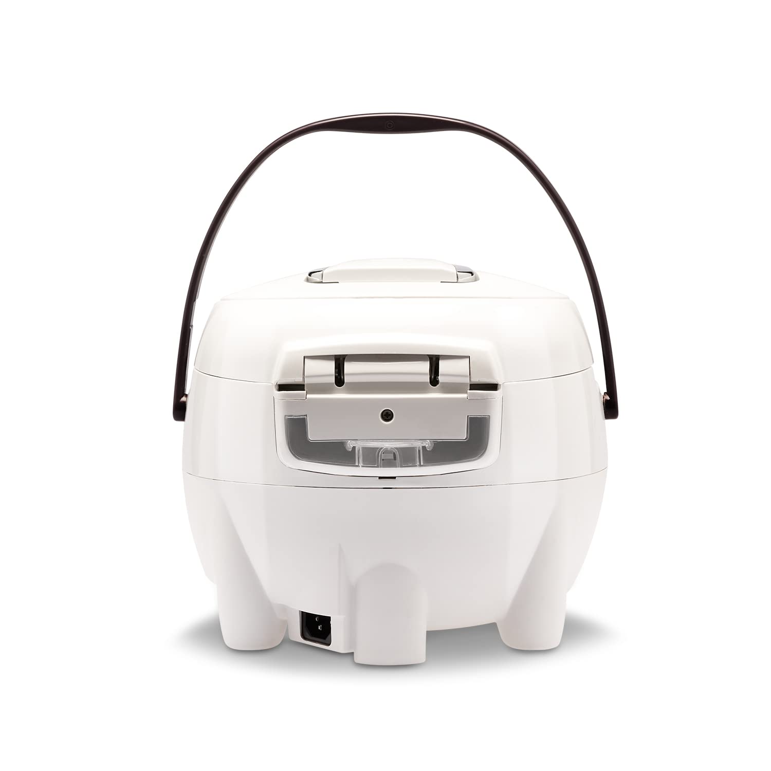 REISHUNGER Cuiseur à riz (rice cooker) & cuiseur vapeur numérique blanc avec avec bol en céramique & - 12 programmes, technologie 7 phases, 1.5 l jusqu'à 8 personnes - Robot cuiseur | Jusqu'à 8 personnes - Minuteur et récipient intérieur Premium - Marmite