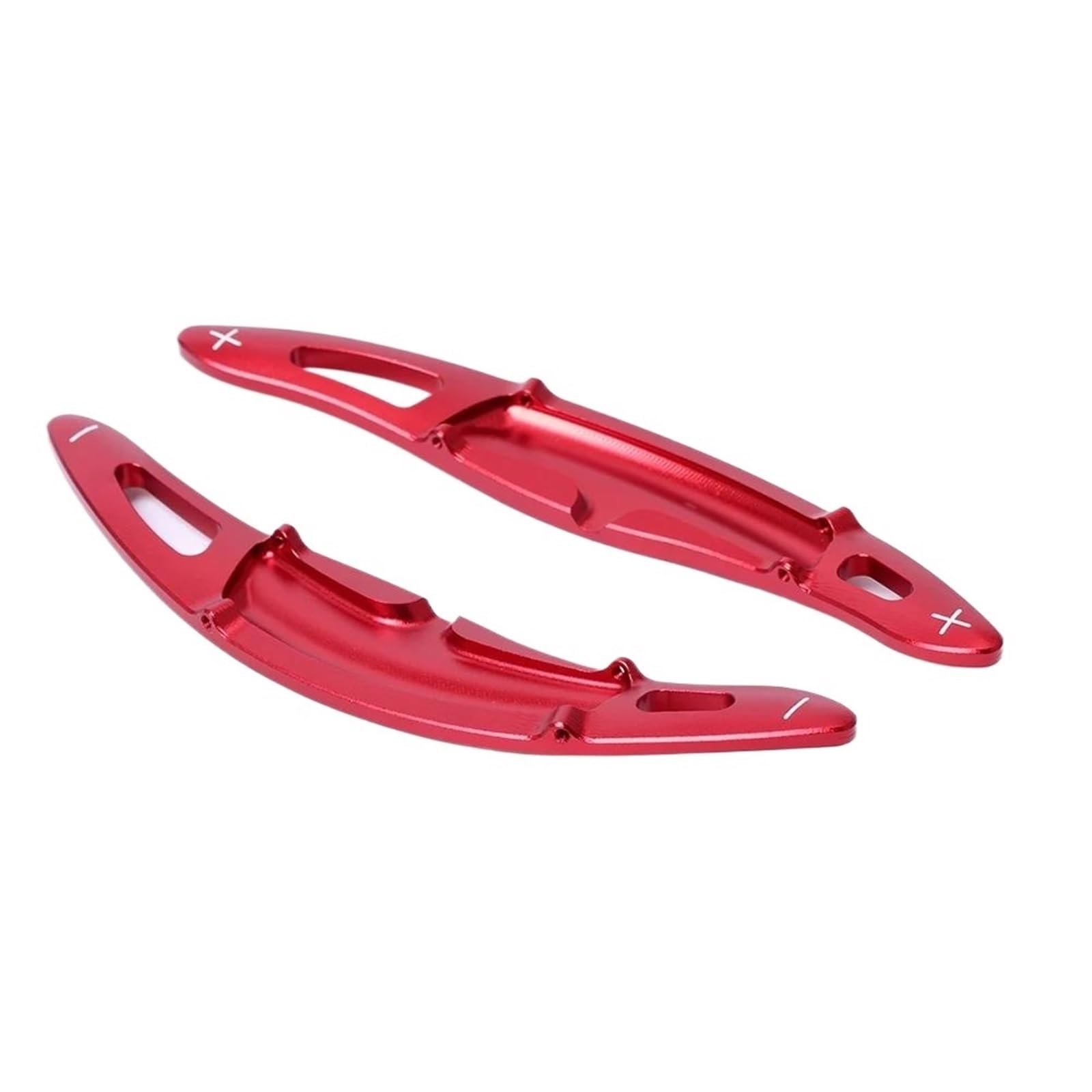 Bvfsxhs Red Car Paddle Shift Accessories Car Steering Wheel Shift Paddle Extended For 911 Spyder 918 Cayman 718 Panamera Macan Cayenne(Red)