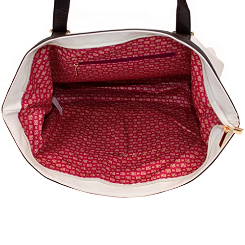 Badgley Mischka Anna XL Vegan Leather Tote Weekender Travel Bag3