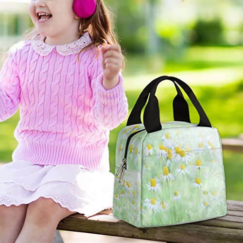 Fantasy Flowers Insulated Lunch Bag Women Reusable Lunch Tote Bag For Men Adult Leakproof Cooler Lunch Box For Work Office Picnic Travel #TOP1