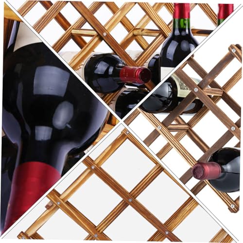 Soporte Plegable para Botellas de Vino PRETYZOOM miniatura 3