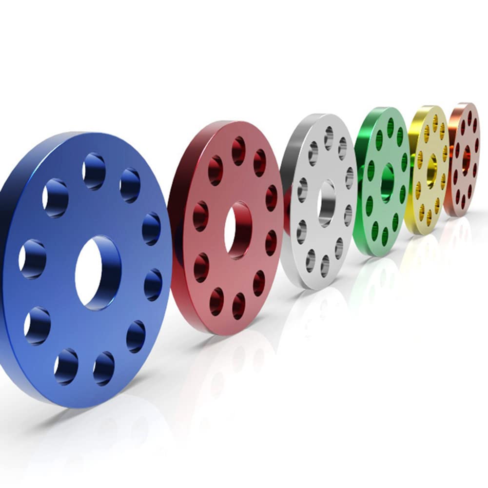 Alluminio Anodizzato 50 Rondelle Svasate M6 In Nero - Per - Foto 7