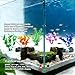 Fish Tank Tree Hole Hideout with 4 Artificial Aquarium Plants | Aquarium Hideout, Shrimp Cave, Aquarium Decor, Fish Tank Accessories for Betta, Guppy, Shrimp, Small Fish