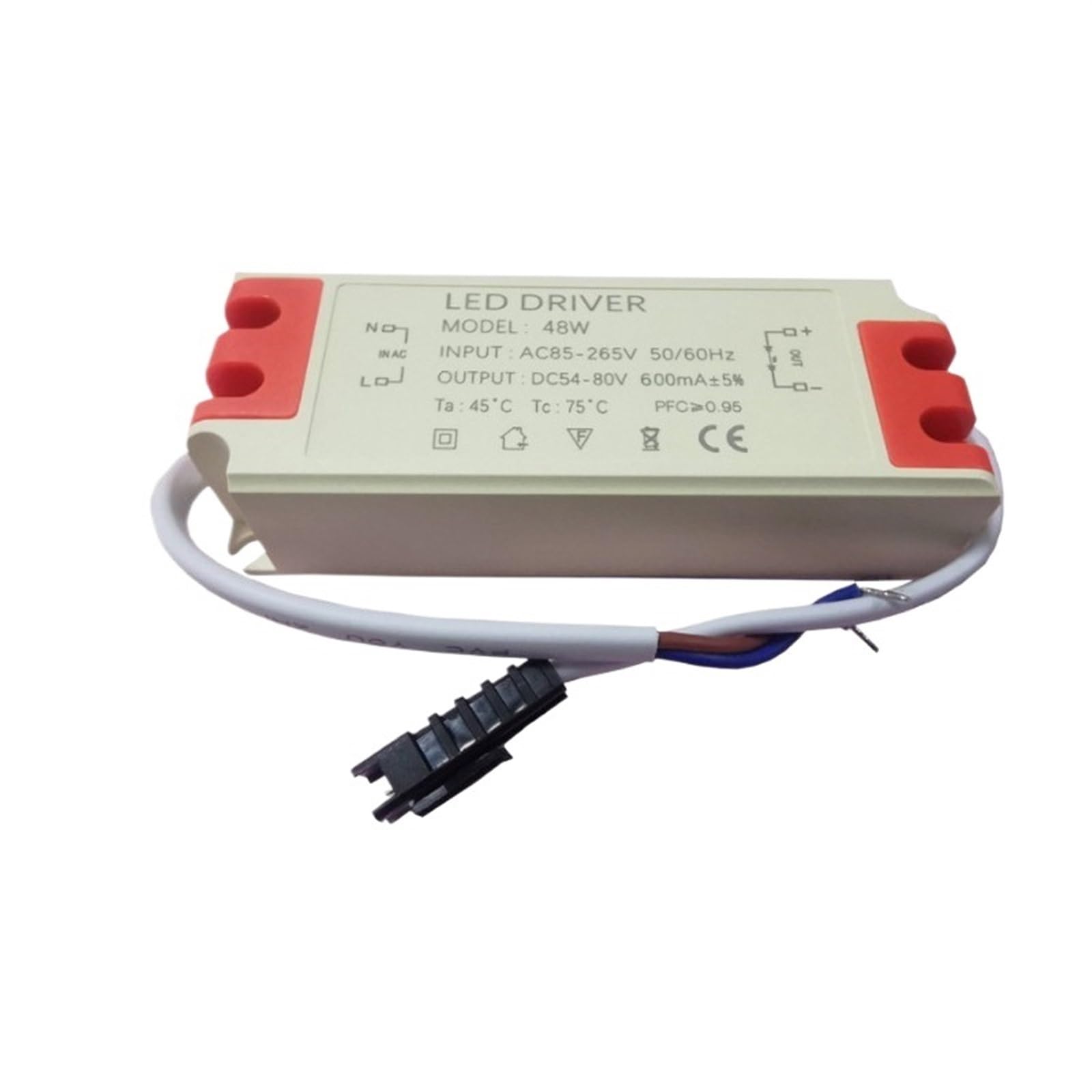 Pilote de LED 48W résout le clignotement des dalles lumineuses 550MA