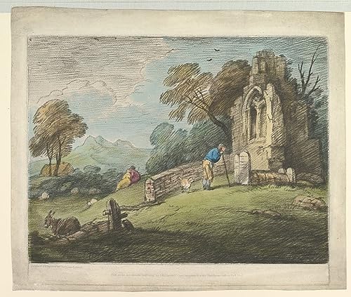 Tableau Toile Gainsborough 60x90 - Habillez un mur vide avec un paysage boisé