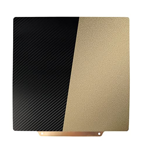 Image of Flexible PET+PEI Spring Steel Sheet 350x350mm PET+PEI Build Plate No Magnetic Sticker for Voron 2.4 3D Printer