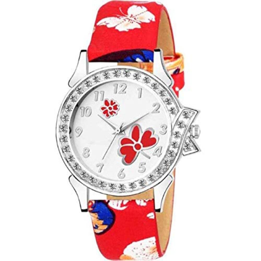 RPS FASHION WITH DEVICE OF R Analogue Womens Watch (White Dial red Colored Strap (B084V1GWVP) Amazon Price History, Amazon Price Tracker