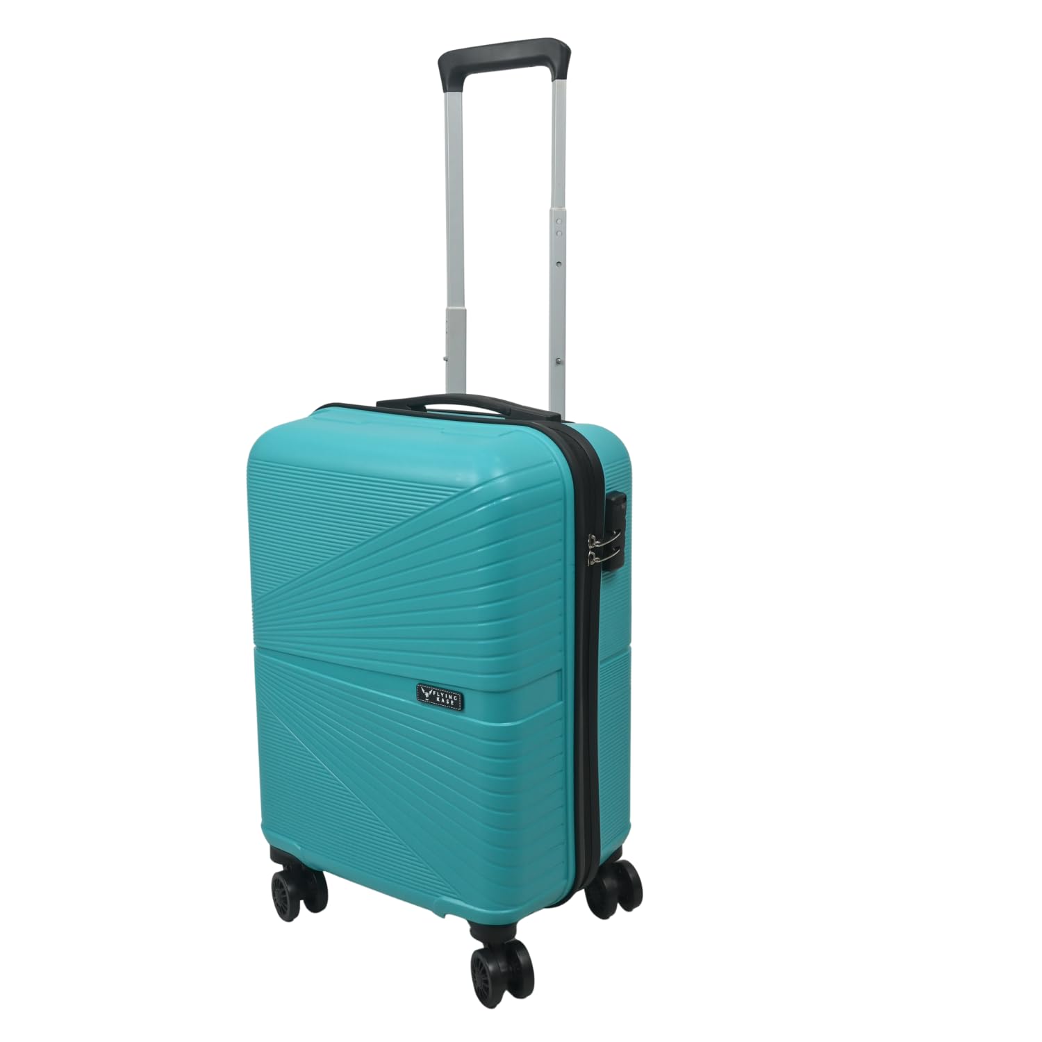 Flying Kase Grrio 57 CM Hard PP Check-in Suitcase for Travel/Trolley Bag for Travel/Travel Bag with Double Wheel for Women & Men - Blue-image-47
