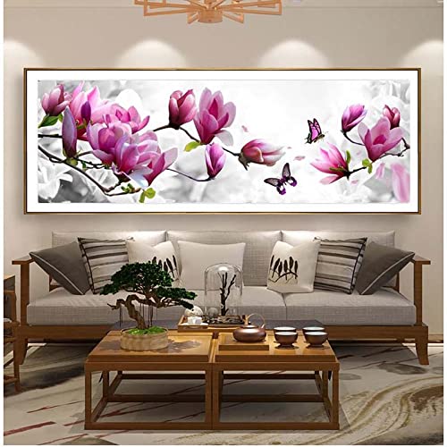Cuadros de orquídeas horizontales para cubrir paredes vacías sin marco