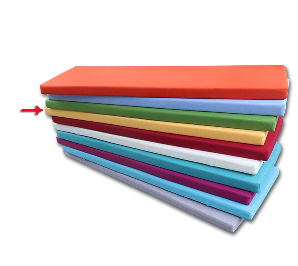 Coussin de jardin antidérapant et épais pour assise de balancelle confortable